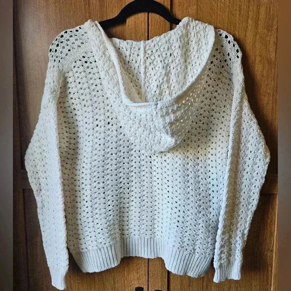 LOFT Off White Knit Sweater - Picture 2 of 4